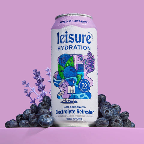 Leisure Hydration Blueberry Electrolyte Refresher