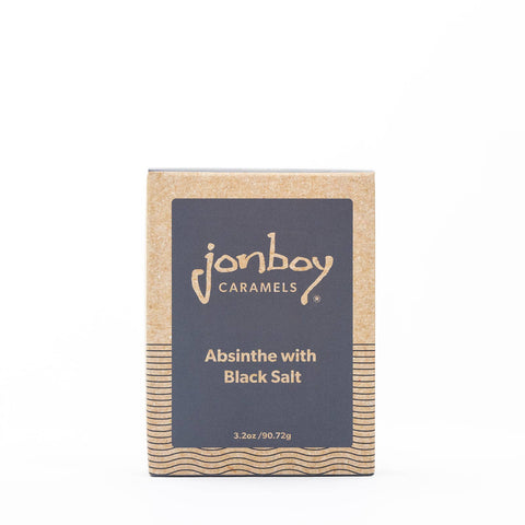 Absinthe with Black Salt Caramels - 3.2 oz. Box