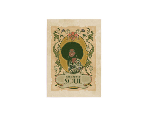 Art Nouveau Saint Print | Our Lady of Soul