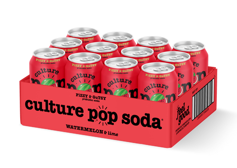 Watermelon Lime Culture Pop Soda