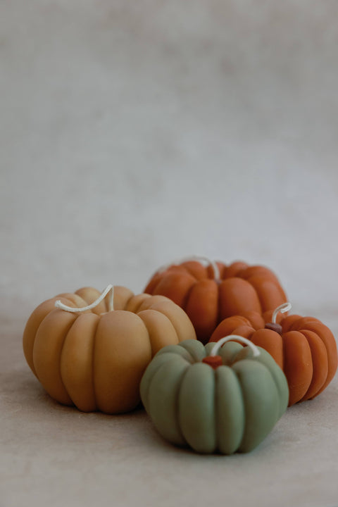 Fall Pumpkin Candle | Small