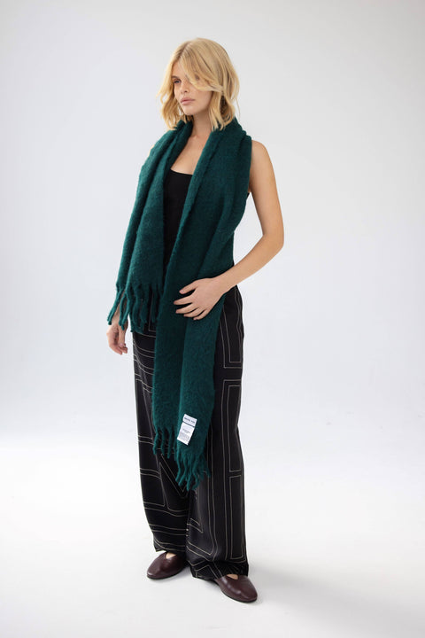 The Reykjavik Scarf 100% Recycled | Dark Forest