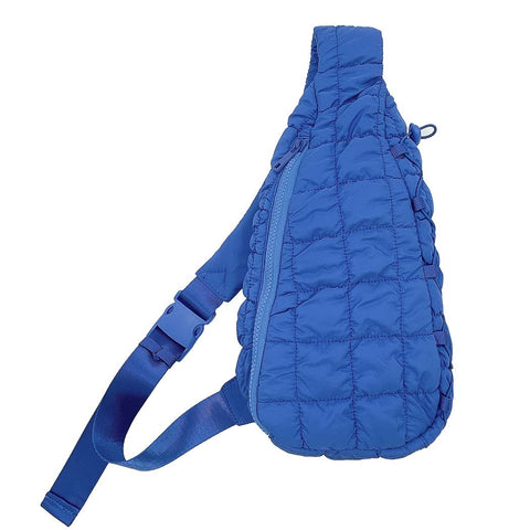 Quilted Stylish Lightweight Puffer Sling Bag