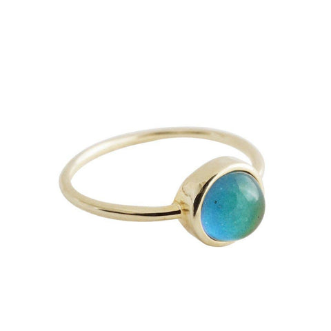 Gold Mini Mood Ring