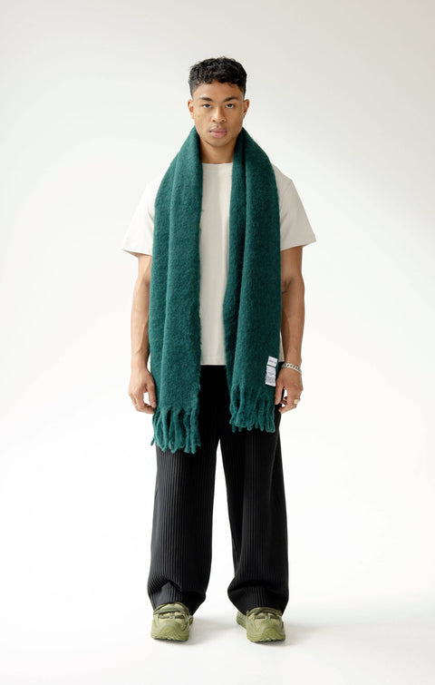 The Reykjavik Scarf 100% Recycled | Dark Forest
