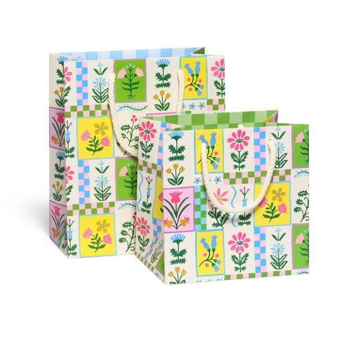 Retro Flower Gift Bags