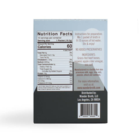 Grass-fed Freeze-Dried Beef Bone Broth