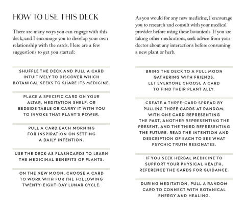 Botanicals Deck