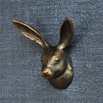 Hare Wall Hook - Cast Iron