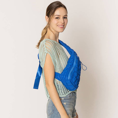 Quilted Stylish Lightweight Puffer Sling Bag