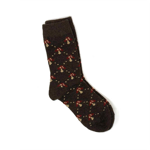 Mushroom Diamond Socks