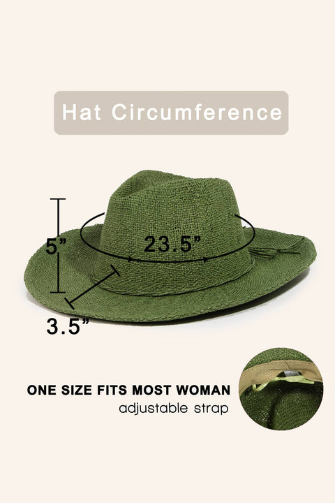 Straw Weave Sun Hat