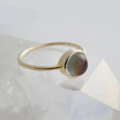Gold Mini Mood Ring