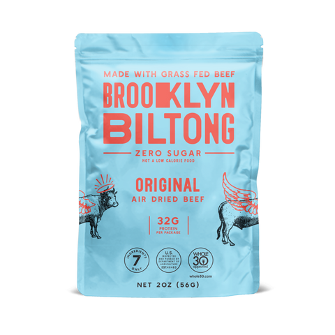 2oz Original Grass Fed Biltong Tender Jerky