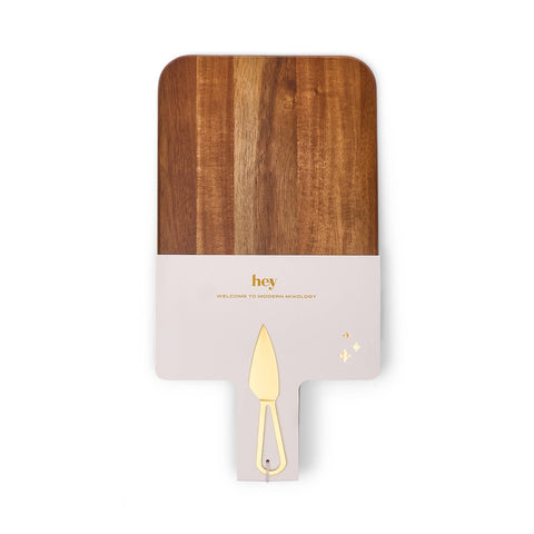 The Garth Cheese Board And Knife Set