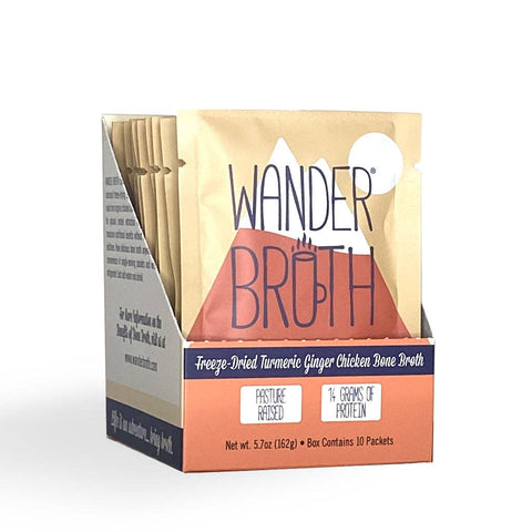 Organic Pasture-Raised Turmeric Ginger Chicken Bone Broth