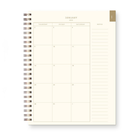 2025 Retro Dated Weekly Planner : Calendar Year
