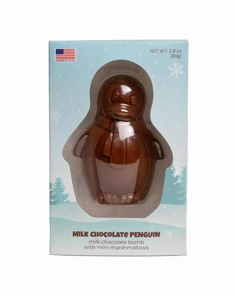 Milk Chocolate Penguin Cocoa Bomb