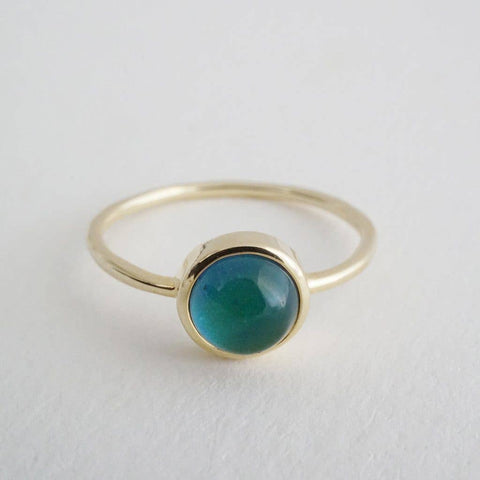 Gold Mini Mood Ring