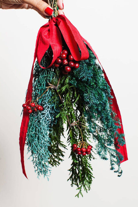 Preserved Christmas Swag Bouquet