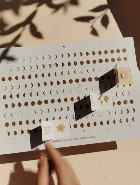Advent Calendar with 24 Affirmations