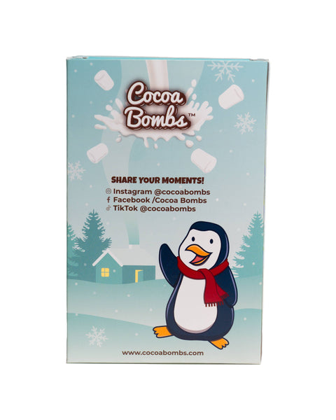 Milk Chocolate Penguin Cocoa Bomb