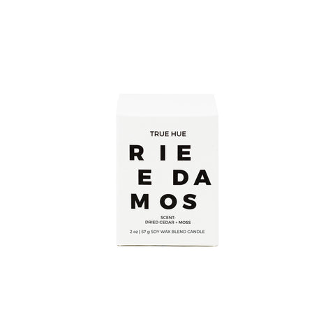 Dried Cedar + Moss Mini Candle