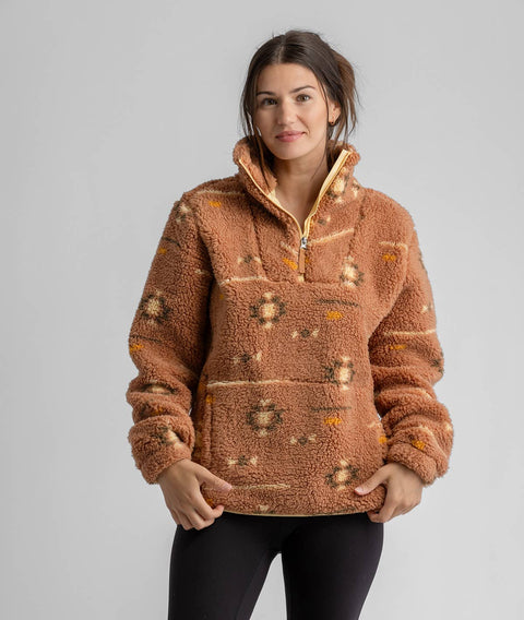 Women's Ainsley Ultra Plush Sherpa Pullover