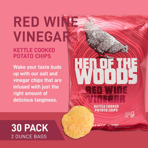 Red Wine Vinegar Kettle Cooked Potato Chips 2 OZ