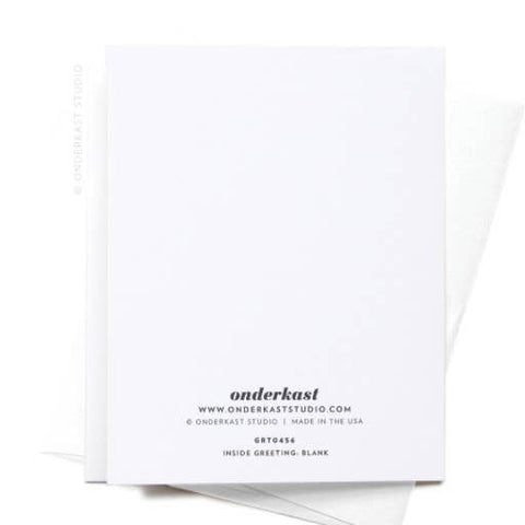 Yay Squiggles Greeting Card