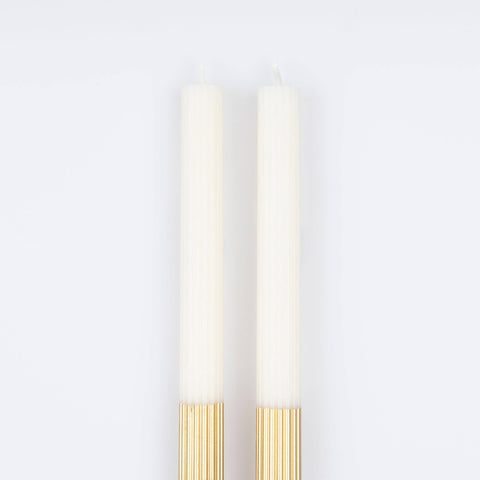 Gold Dipped Table Candles