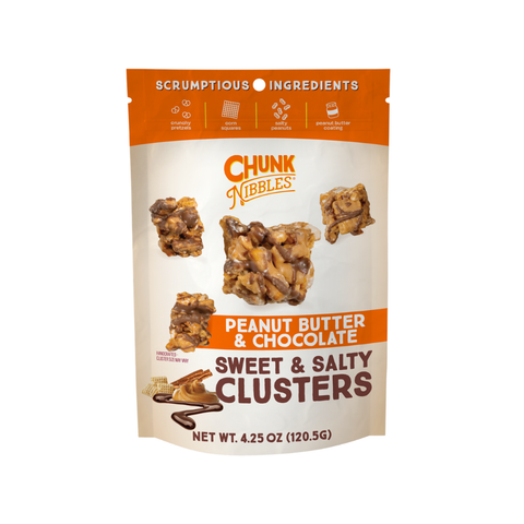 Peanut Butter Chocolate Chunk Nibbles 4.25oz Pouch