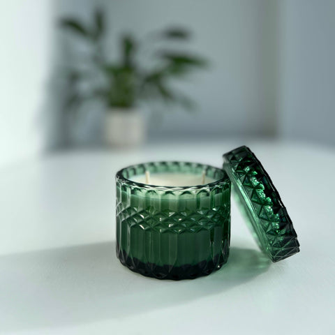 Gem Candle in Emerald