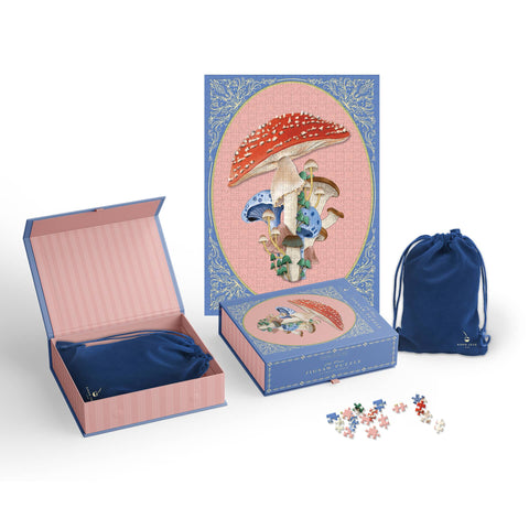 Enchanted Mushroom Cameo 500-Piece Puzzle
