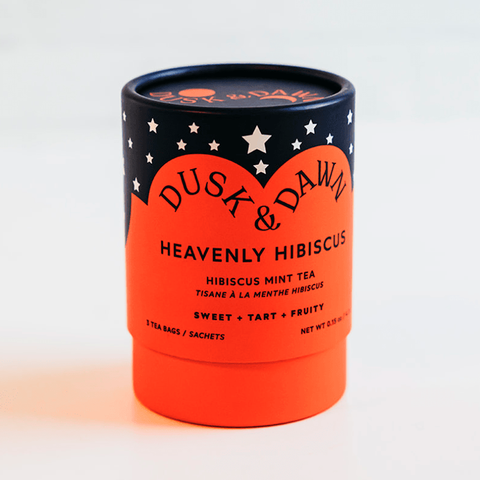 Heavenly Hibiscus Herbal Tea Tube - 3 Tea Bags