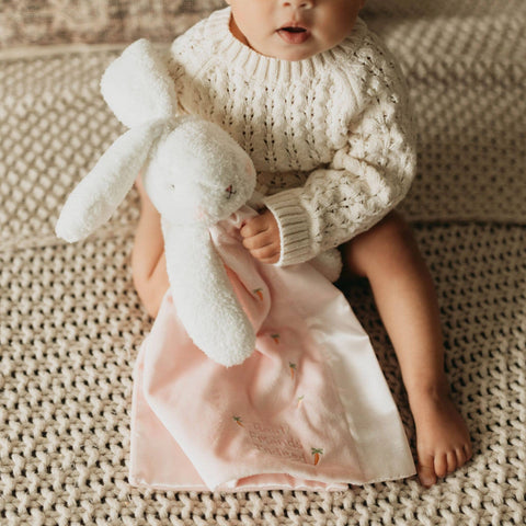 Blossom Bunny Buddy Blanket