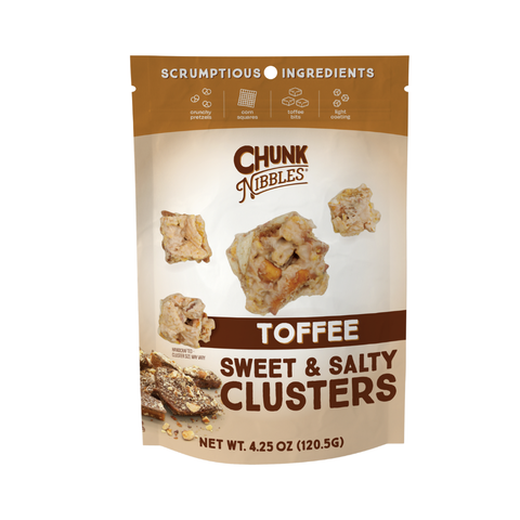 Toffee Chunk Nibbles 4.25 oz Pouch