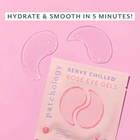 UNDER EYE Serve Chilled Rosé Hydrating Eye Mask Gels
