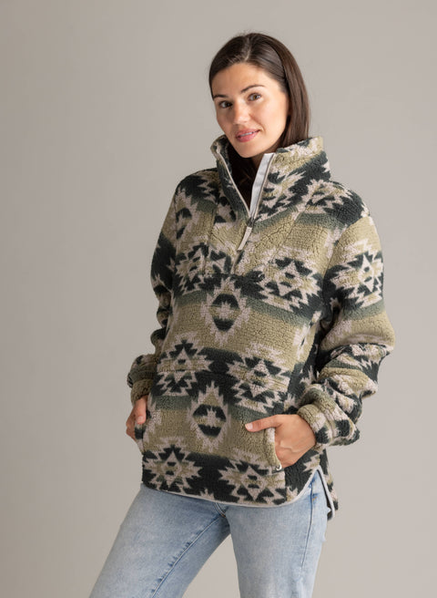 Women's Ainsley Ultra Plush Sherpa Pullover