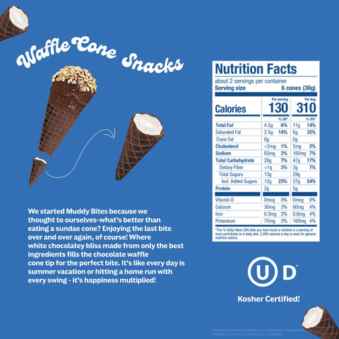 Cookies 'N Cream Waffle Cones Snacks
