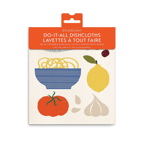 Taste of Italy Do-It-All Dishcloths