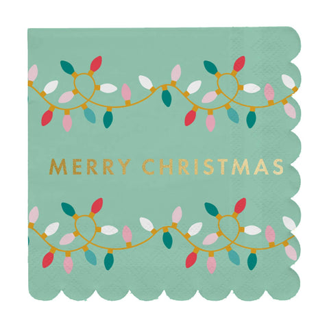 Cocktail Napkins Merry Christmas