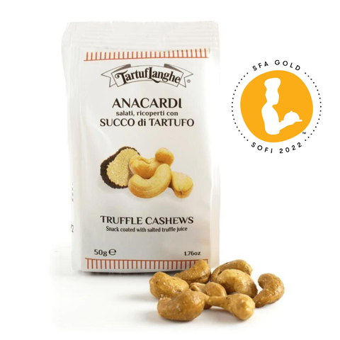 Truffle Cashews, Snack Coated With Salted Truffle Juice
