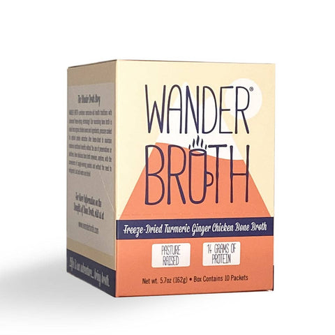 Organic Pasture-Raised Turmeric Ginger Chicken Bone Broth