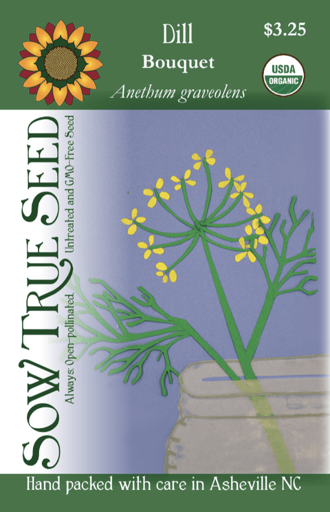 Dill Seeds - Bouquet, ORGANIC