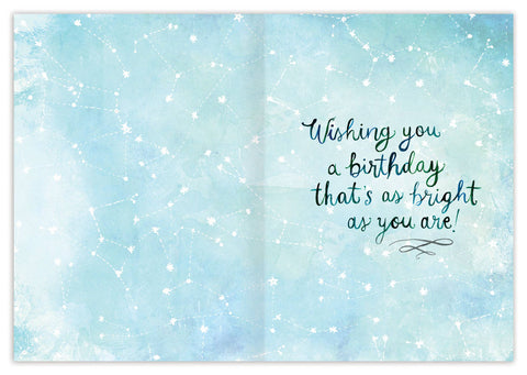 Sparkly Gems Birthday Card