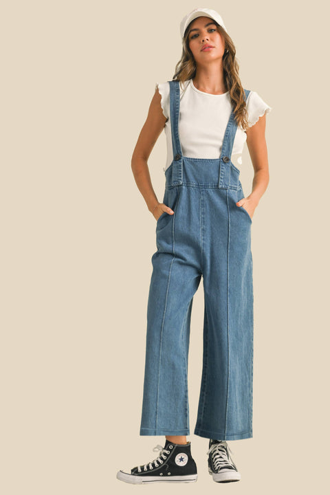 DENIM JUMPSUIT