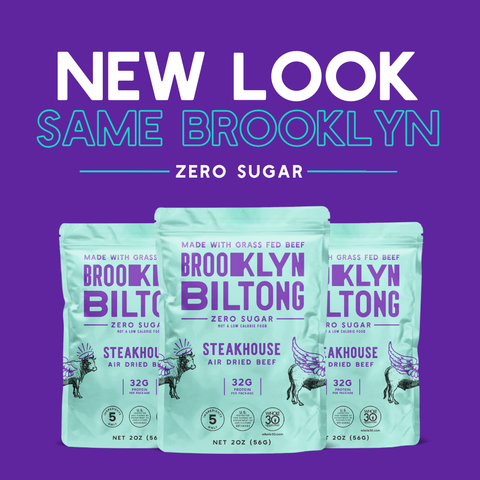 2oz Grass Fed Steakhouse Flavor Biltong Tender Jerky
