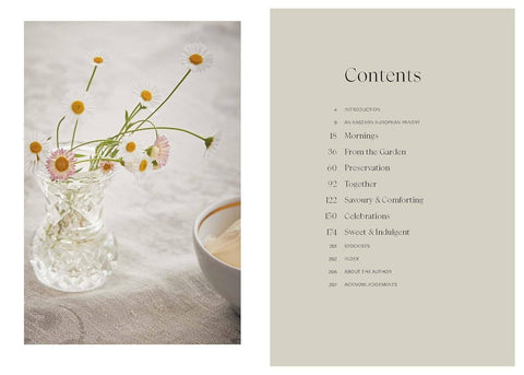 Sour Cherries and Sunflowers