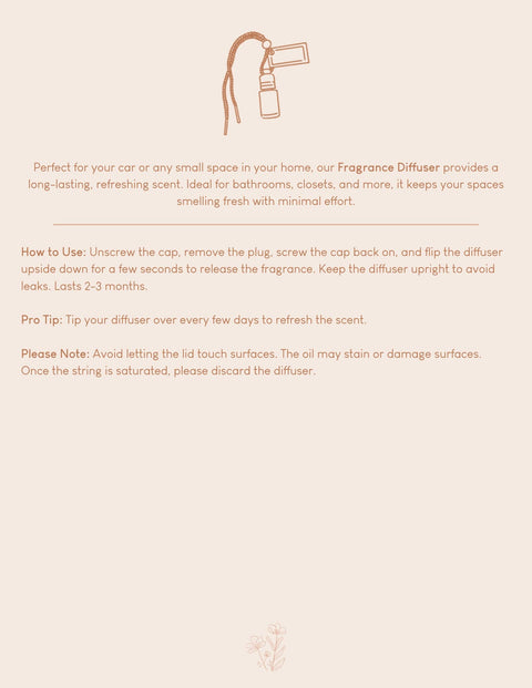 Salted Sunset Fragrance Diffuser